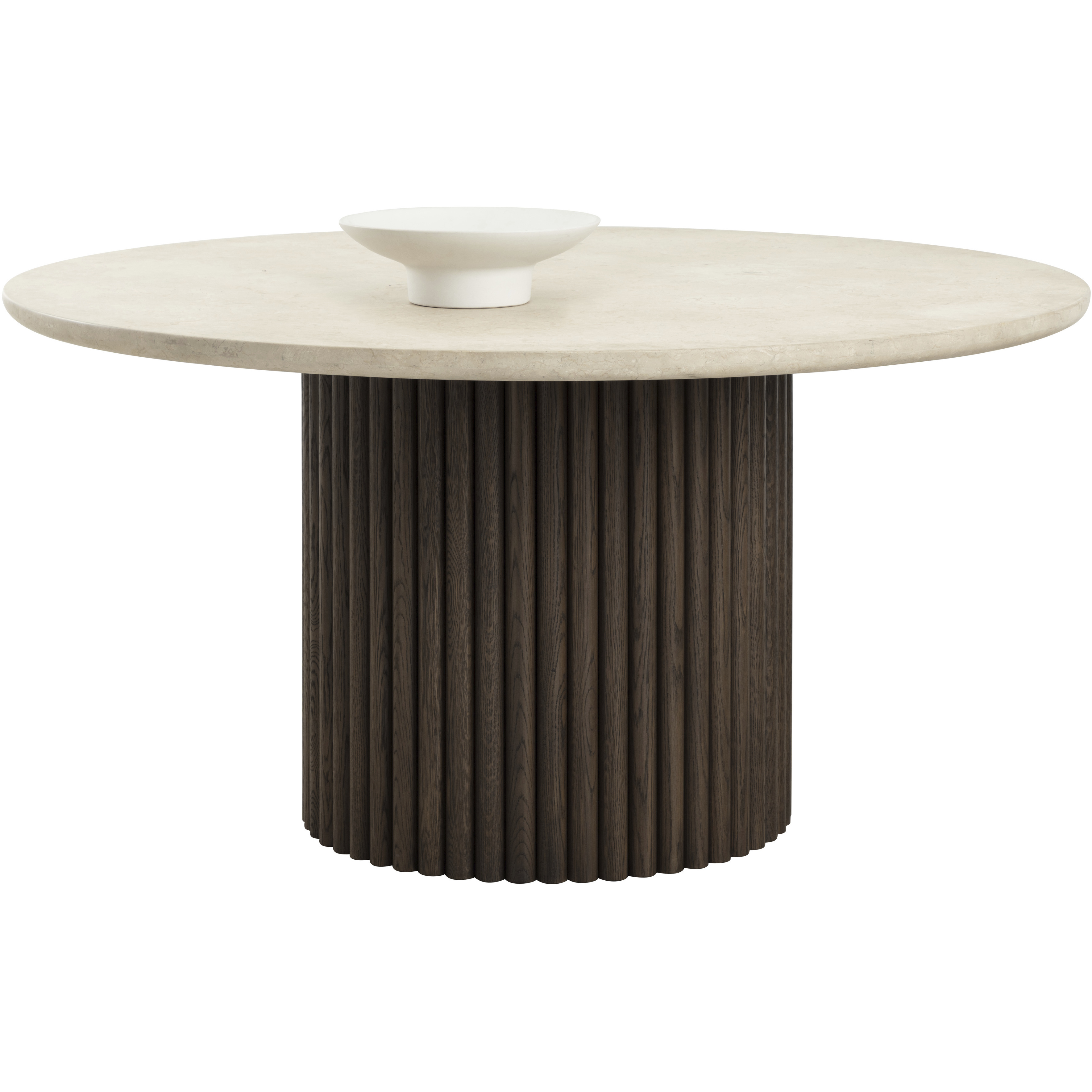 Banyan 59 X 30 inch Cream / Mocha Dining Table